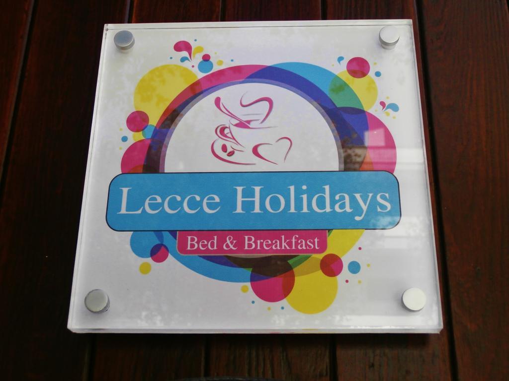 B&B Lecce Holidays Eksteriør bilde